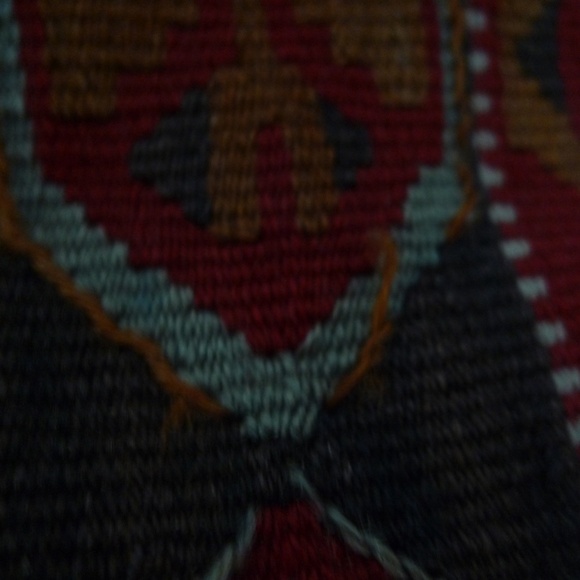 Vintage Matt Camron Wool Kilim Carpet Vest Turkey - Picture 3 of 7